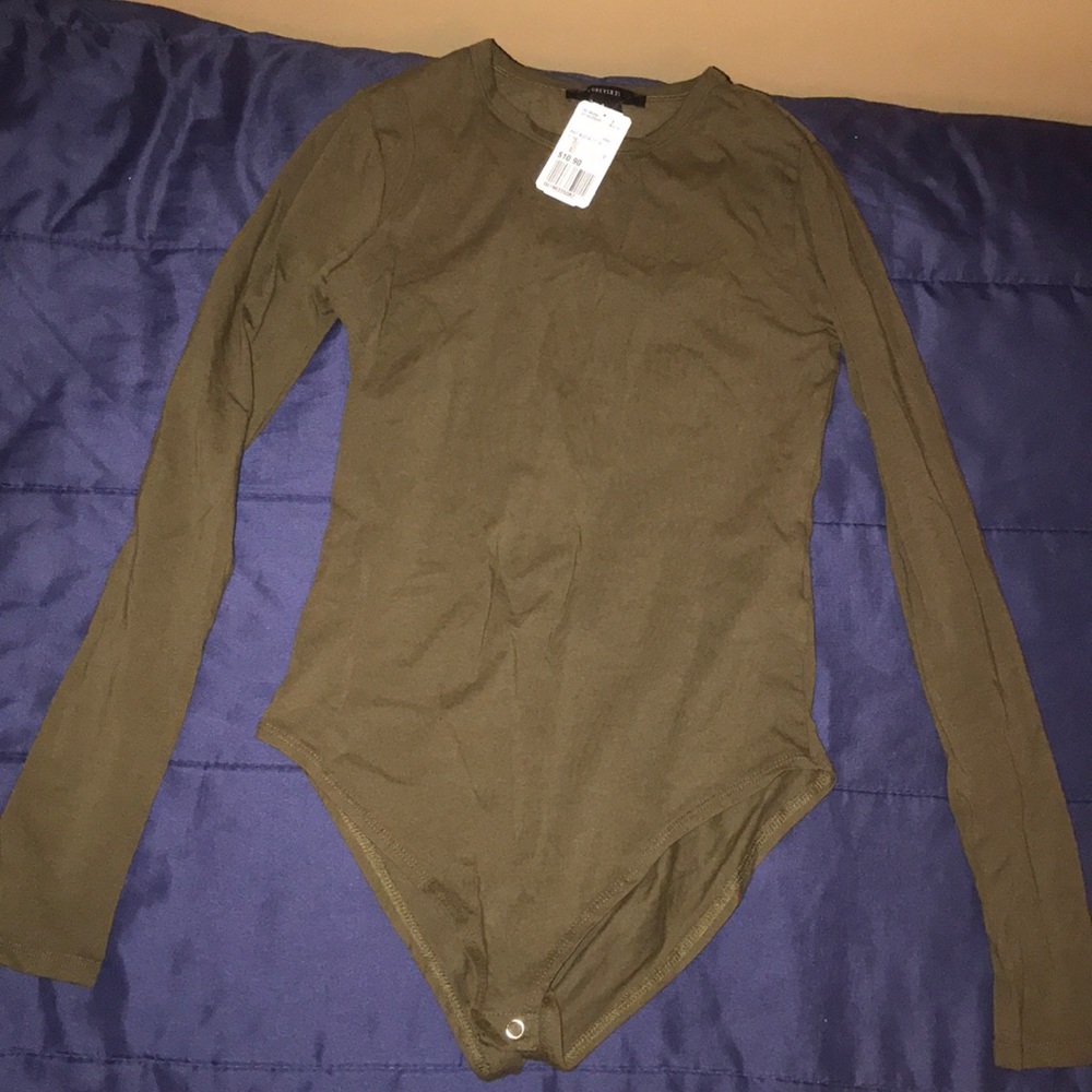 Green Bodysuit size small